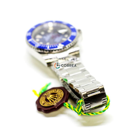 Корпус для годинників Rolex Submariner білий з синім циферблатом KRO-001 - 13